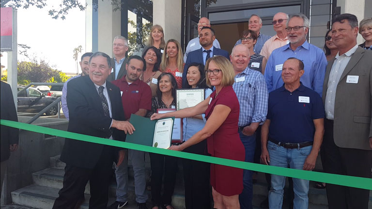 Harris' New Salinas Office Ribbon Cutting