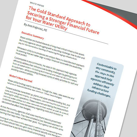 The Gold Standard Approach to Securing a Stronger Financial Future for Your Water Utility