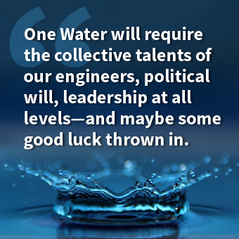 One Goal: “One Water”