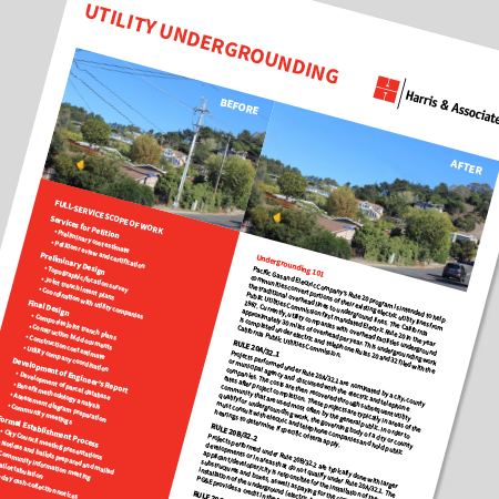 Utility Undergrounding Brochure