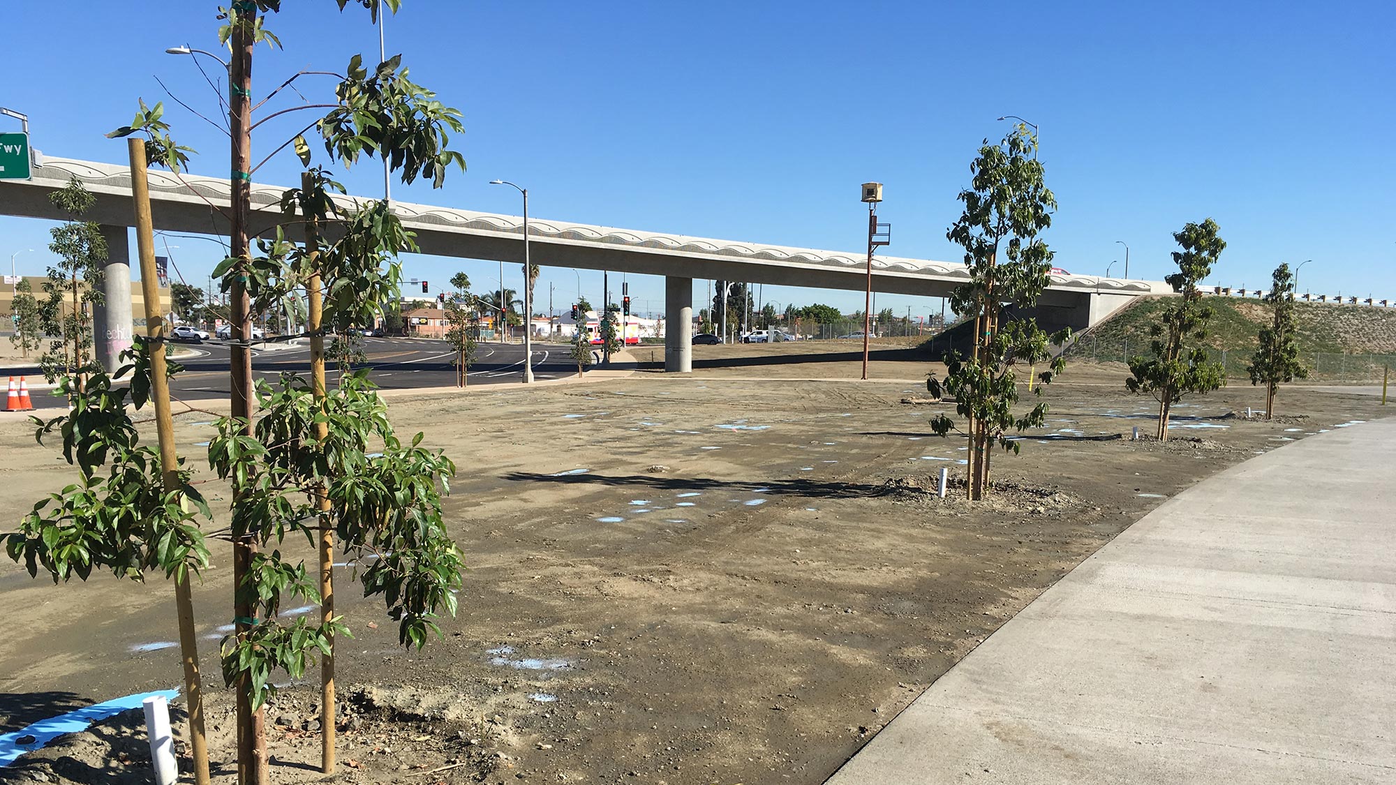 C Street/I-110 Freeway Interchange