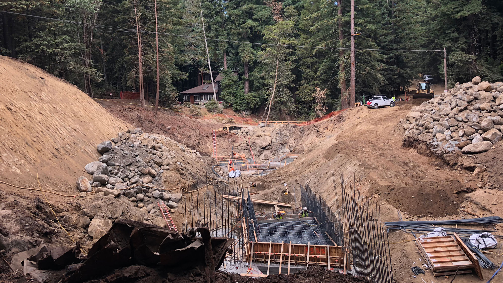 Big Sur's Palo Colorado Road - Culvert Installation