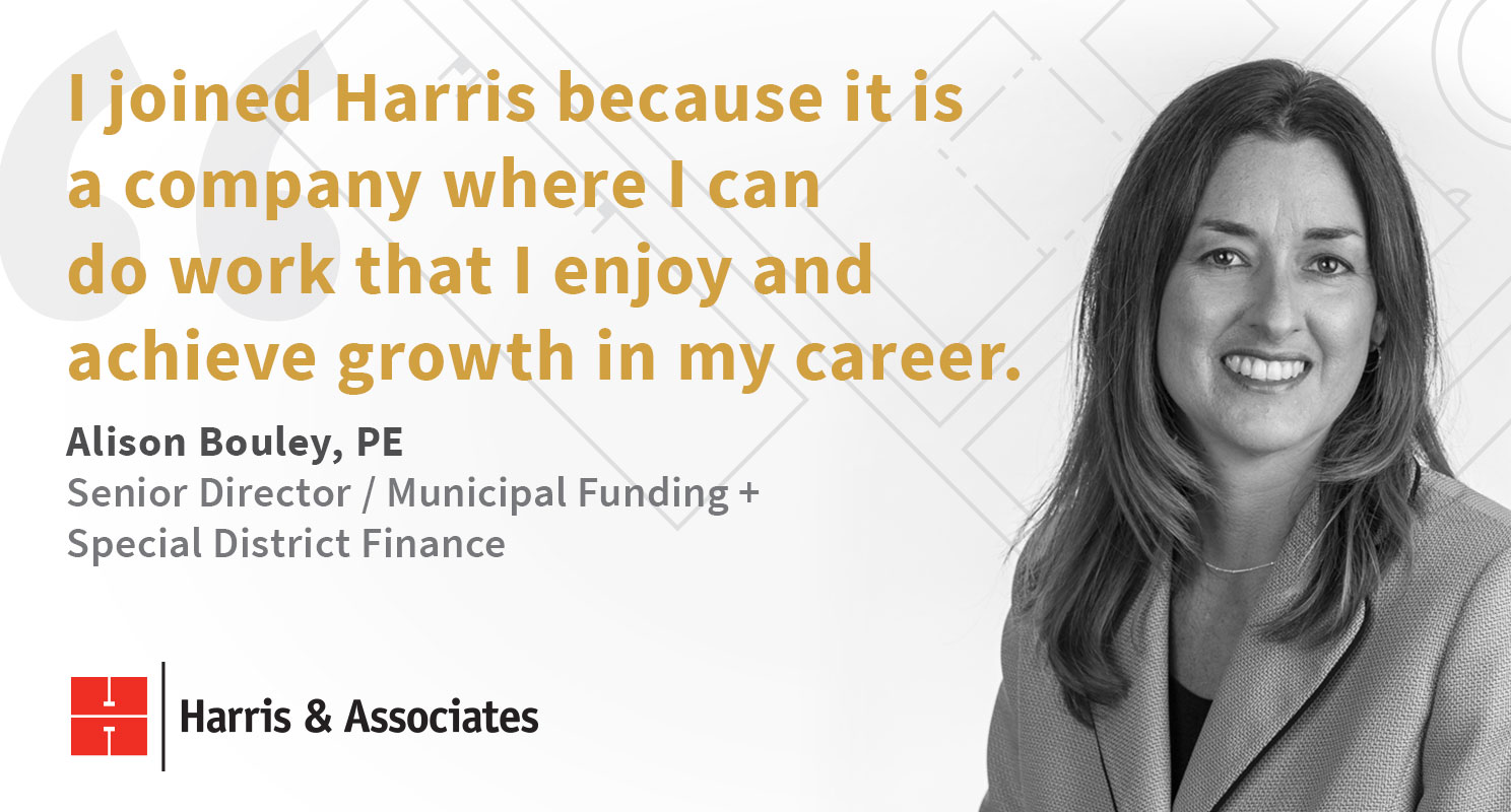 Alison Bouley talks about why she joined Harris.
