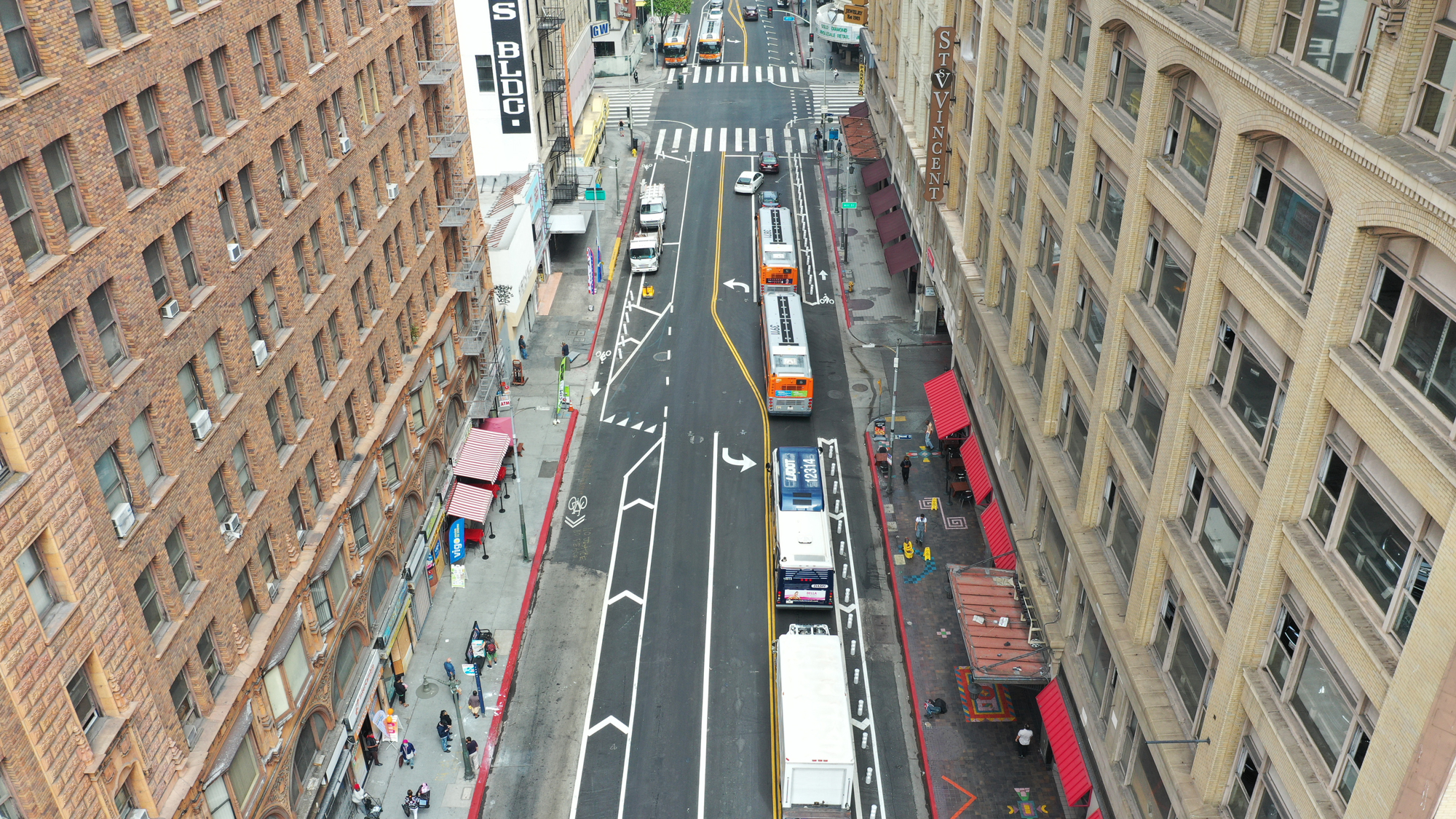 City of Los Angeles 7th Street Streetscape Improvements