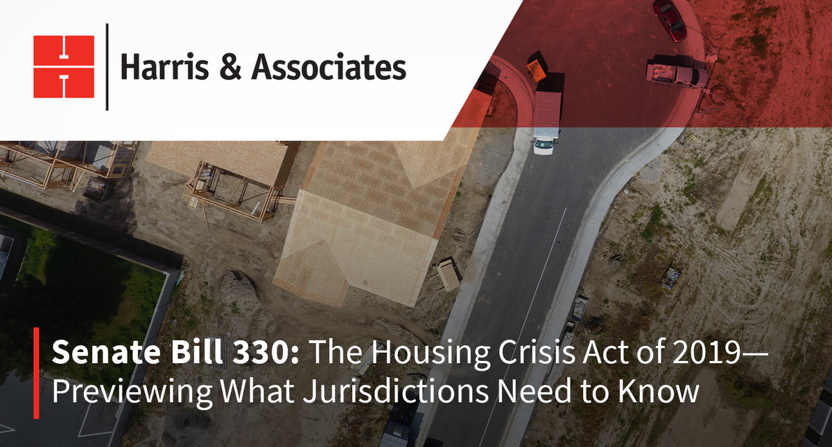 SB 330 The Housing Crisis Act of 2019—Previewing What Jurisdictions