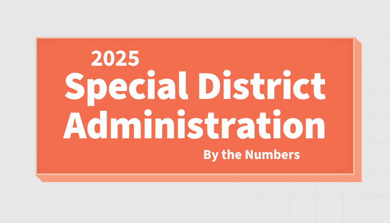 2025 Special District Administration - By the Numbers